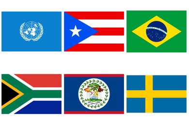 Public Domain World Flags Icons
