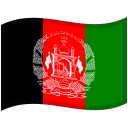 Afghanistan-Waved-Flag icon