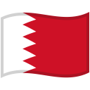 Bahrain Waved Flag icon