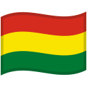 Bolivia Waved Flag icon