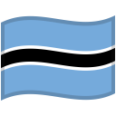 Botswana-Waved-Flag icon