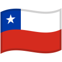 Chile Waved Flag icon