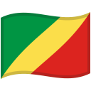 Congo-Brazzaville-Waved-Flag icon