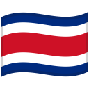 Costa-Rica-Waved-Flag icon