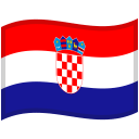 Croatia Waved Flag icon
