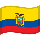 Ecuador-Waved-Flag icon