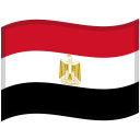 Egypt Waved Flag icon