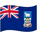 Falkland Islands Waved Flag icon