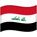 Iraq Waved Flag icon