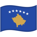 Kosovo Waved Flag icon