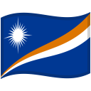 Marshall Islands Waved Flag icon