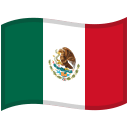 Mexico Waved Flag icon