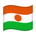Niger Waved Flag icon