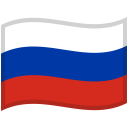 Russia Waved Flag icon