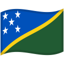 Solomon Islands Waved Flag icon