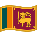 Sri Lanka Waved Flag icon