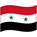 Syria Waved Flag icon