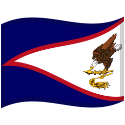 American Samoa Waved Flag icon