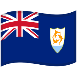 Anguilla Waved Flag icon