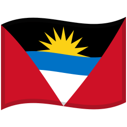 Antigua Barbuda Waved Flag icon