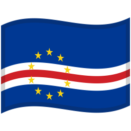 Cape Verde Waved Flag icon