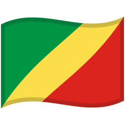 Congo Brazzaville Waved Flag icon