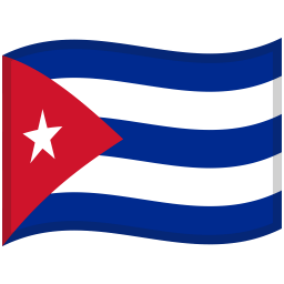 Cuba Waved Flag icon