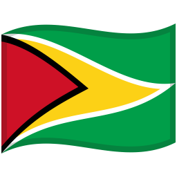 Guyana Waved Flag icon