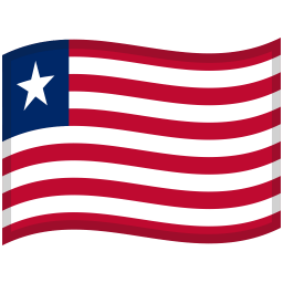 Liberia Waved Flag icon