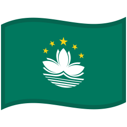 Macao SAR China Waved Flag icon