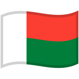 Madagascar Waved Flag icon