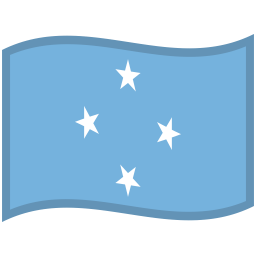 Micronesia Waved Flag icon