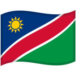 Namibia Waved Flag icon
