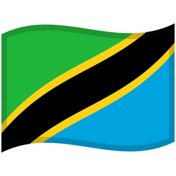 Tanzania Waved Flag icon