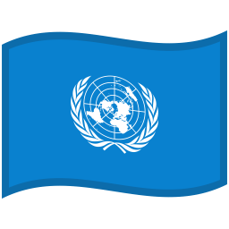 United Nations Waved Flag icon