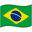 Brazil Waved Flag icon