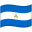Nicaragua Waved Flag icon
