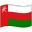 Oman Waved Flag icon