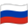 Russia Waved Flag icon