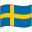 Sweden Waved Flag icon