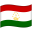 Tajikistan Waved Flag icon