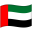 United Arab Emirates Waved Flag icon