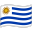 Uruguay Waved Flag icon