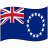 Cook-Islands-Waved-Flag icon