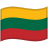 Lithuania-Waved-Flag icon