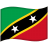 St Kitts Nevis Waved Flag icon
