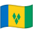 St Vincent Grenadines Waved Flag icon