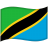Tanzania Waved Flag icon