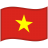 Vietnam-Waved-Flag icon