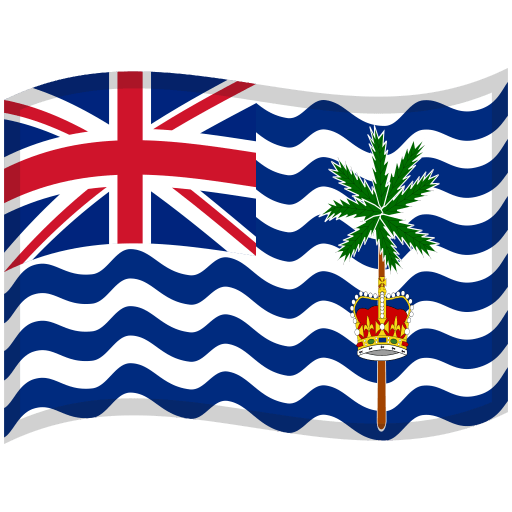 British Indian Ocean Territory Waved Flag icon